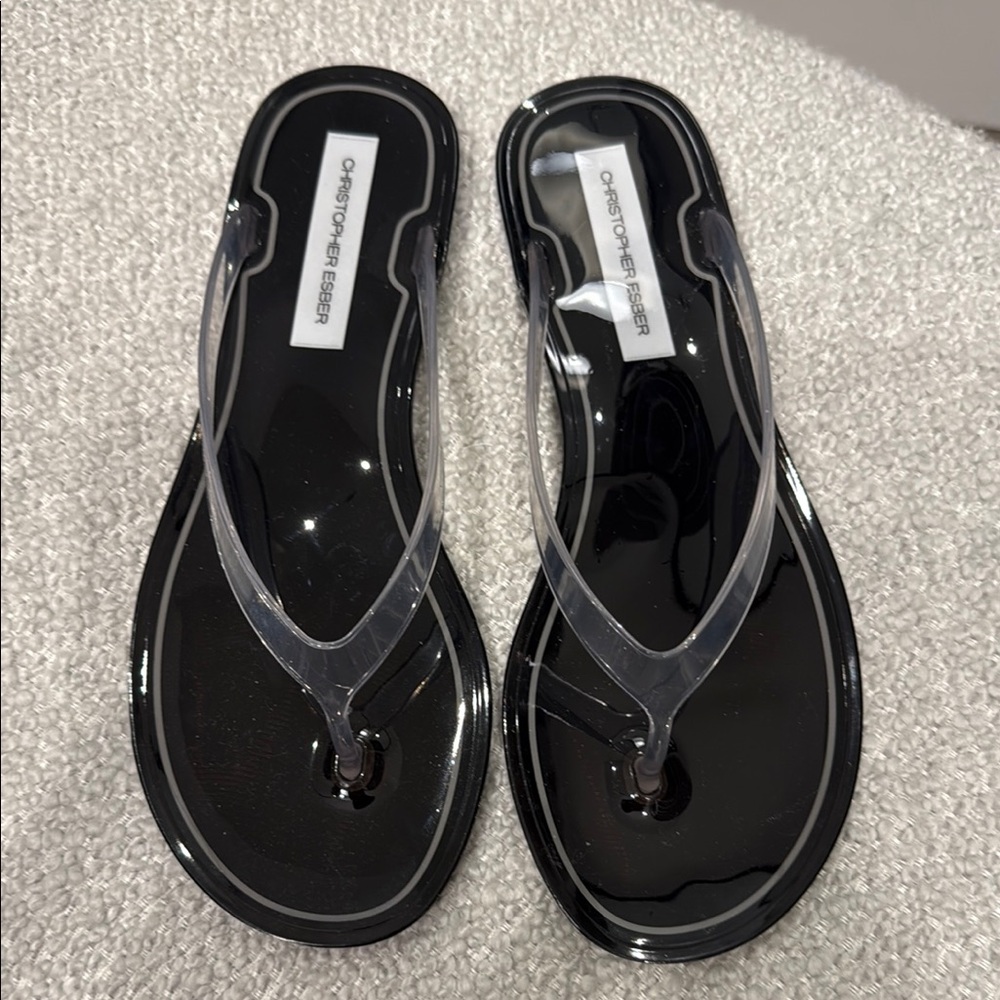 Christopher Esber Black Women's Sandals - never worn